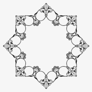 Diamond Frame - Circular Frame Design Png, Transparent Png, Transparent PNG