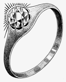 Ring Clipart Black And White, HD Png Download, Transparent PNG