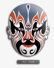 Beijing Opera Mask - Chinese Opera Masks, HD Png Download, Transparent PNG