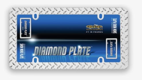 Diamond Plate License Plate - Computer Data Storage, HD Png Download, Transparent PNG
