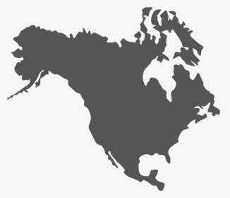 Usa / Canada - North America Png Map, Transparent Png, Transparent PNG