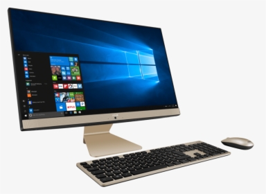 Aio V241 Computadora Asus - Asus All In One Pc 2019, HD Png Download, Transparent PNG