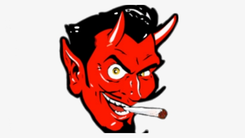 Demon Clipart Devil S Advocate - Devil Face With Cigar, HD Png Download, Transparent PNG