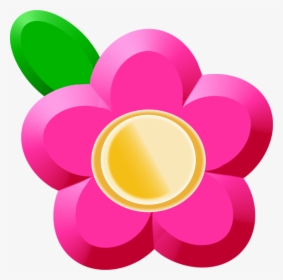 Flor Png Fondo Transparente - Flores En Caricatura Png, Png Download, Transparent PNG