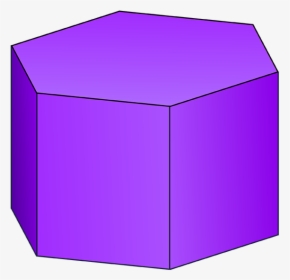 Transparent Geometric Shapes Png - Hexagonal Prism 3d Shape, Png Download, Transparent PNG