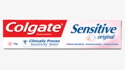 Colgate Sensitive Original Toothpaste 80 Gms, HD Png Download, Transparent PNG