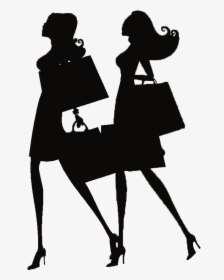 Animation Silhouette Female Fashion Drawing - Black Fashion Images Cartoon, HD Png Download, Transparent PNG