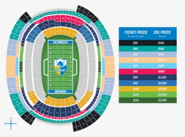 Sofi Stadium Seating Chart, HD Png Download, Transparent PNG
