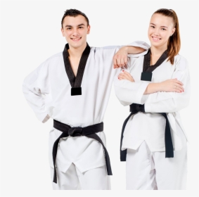 Martial Arts - Karate Girl And Boy, HD Png Download, Transparent PNG
