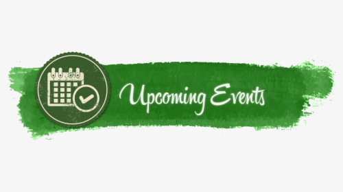 Upcoming Events - Upcoming Events Banner Green, HD Png Download, Transparent PNG