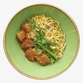 Braised Australian Beef, Yellow Noodle - Dry Minced Pork Noodles Nam Nam, HD Png Download, Transparent PNG