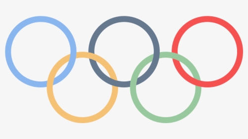 Olympic Rings Clip Art - Transparent Background Olympic Logo, HD Png Download, Transparent PNG