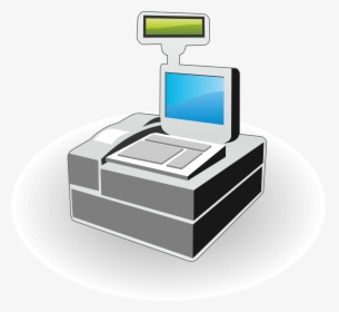 Technology,computer Icons,cash Register - Cash Register Vector, HD Png Download, Transparent PNG