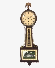 Banjo Clock Png Transparent Image - New Haven Westminster Chime Banjo Clock, Png Download, Transparent PNG