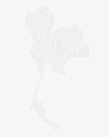 Printable Outline , Blank Thailand Map - Thailand Map Outline Png, Transparent Png, Transparent PNG