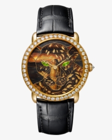 Cartier Panthere Beads Watch, HD Png Download, Transparent PNG
