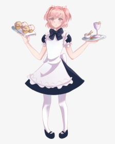 Natsuki In Maid Outfit, HD Png Download, Transparent PNG