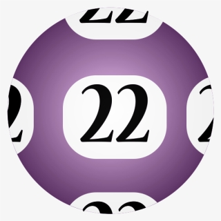 Pink,purple,symbol - Lottery Ball Number, HD Png Download, Transparent PNG