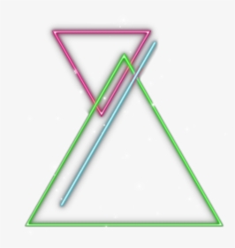 Picsart Png Triangle Spiral Neon, Transparent Png, Transparent PNG