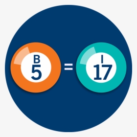 Two Bingo Numbers, B5 And I17, With An Equal Symbol - Circle, HD Png Download, Transparent PNG