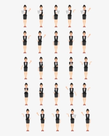 Waiters Woman - Girl, HD Png Download, Transparent PNG