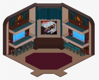 Theatre - Habbo Theater, HD Png Download, Transparent PNG
