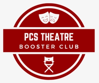 Pcs Theatre Booster Club Logo-red - Emblem, HD Png Download, Transparent PNG