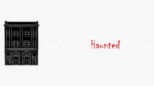 Apollo Civic Haunted Theatre - Halloween, HD Png Download, Transparent PNG