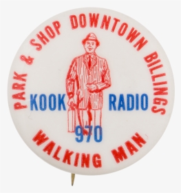 Kook Radio Advertising Button Museum - Emblem, HD Png Download, Transparent PNG