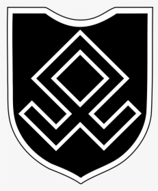 Nazi Vector Shield - Prinz Eugen Division, HD Png Download, Transparent PNG