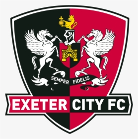 Exeter City Fc Football Club Shield Logo Vector - Exeter City Fc, HD Png Download, Transparent PNG