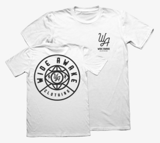 Image Of Wide Awake Lightning Bolt T-shirt White - Camisetas Br Shop, HD Png Download, Transparent PNG