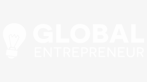 Global Entrepreneur - Global Entrepreneur Logo White, HD Png Download, Transparent PNG