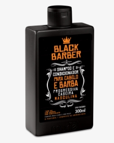 Shampoo Para Barba Black Barber, HD Png Download, Transparent PNG