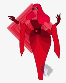 “ So I Redid My Red Diamond The First One Looked Too - Steven Universe Possible Diamond, HD Png Download, Transparent PNG