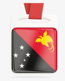Card With Ribbon - Papua New Guinea Provincial Flags, HD Png Download, Transparent PNG