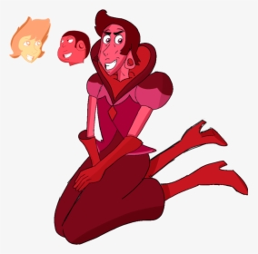 Transparent Red Diamond Clipart - Steven Universe Spinel And Pearl Fusion, HD Png Download, Transparent PNG