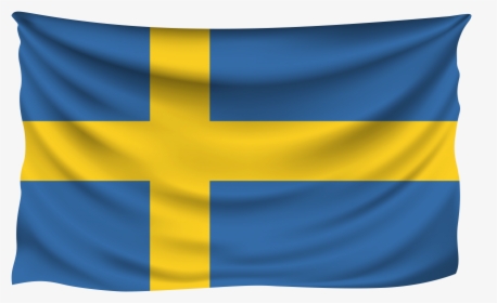 Transparent Swedish Flag Clipart - Swedish Flag Transparent Background, HD Png Download, Transparent PNG