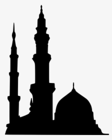 Ramadan, Islamic, Ramadan Kareem, Eid Mubarak - Transparent Background Mosque Clipart, HD Png Download, Transparent PNG