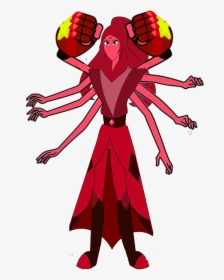 Red Diamond Of The Nine Diamond - Cartoon, HD Png Download, Transparent PNG