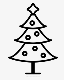 Árvore De Natal Coloring Page - Christmas Day, HD Png Download, Transparent PNG
