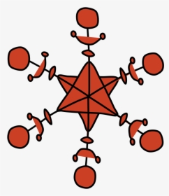 Star Of David Snowflake, Red, Png - Islam Christianity Judaism Gif, Transparent Png, Transparent PNG