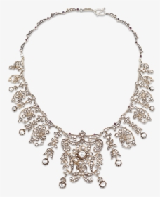 Ottoman Empire Diamond Necklace - Diamond Necklace Png, Transparent Png, Transparent PNG