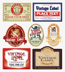Transparent Vintage Label Png - Vintage Labels, Png Download, Transparent PNG