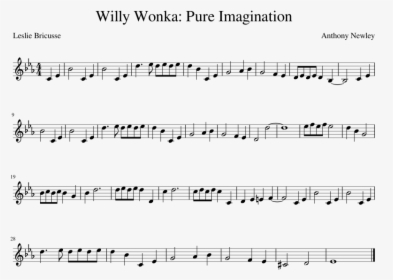 Pure Imagination Violin Sheet Music, HD Png Download, Transparent PNG