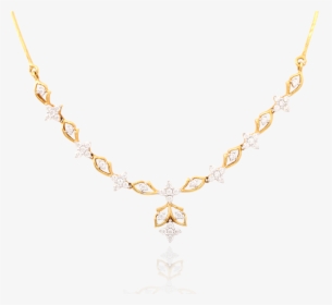 Spectacular Floral Diamond Necklace - Necklace, HD Png Download, Transparent PNG