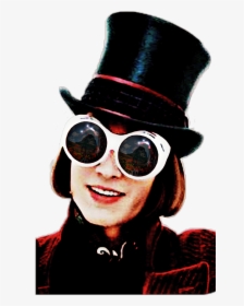 Willy Wonka Is A Classic With Glasses😎😜❤️ - Willy Wonka Johnny Depp Online, HD Png Download, Transparent PNG