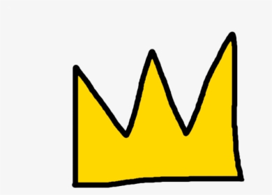 Basquiat Crown Png, Transparent Png, Transparent PNG