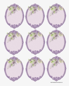 Sheet Of Lilac Tags Vintage Tags, Vintage Labels, Printable - Lavender Printable Gift Tags, HD Png Download, Transparent PNG