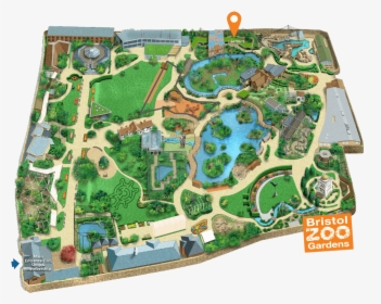 Bristol Zoo Gardens Map, HD Png Download, Transparent PNG